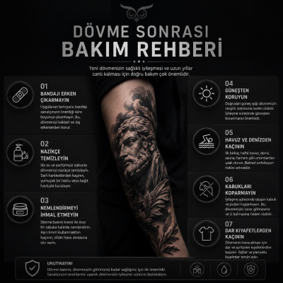 Dövme Sonrası Bakım Rehberi blog